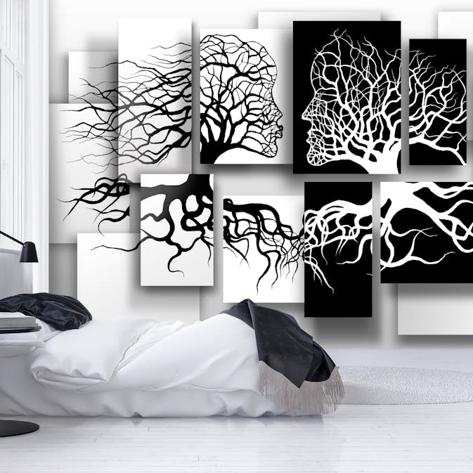 Fototapet Arkiio Självhäftande Kiss