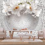 Fototapet Arkiio Lilies And Ornaments