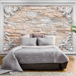 Fototapet Arkiio Brick In The Frame Orange