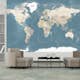 Fototapet Arkiio Vintage World Map