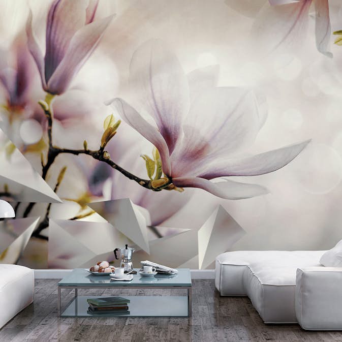 Fototapet Arkiio Subtle Magnolias - First Variant