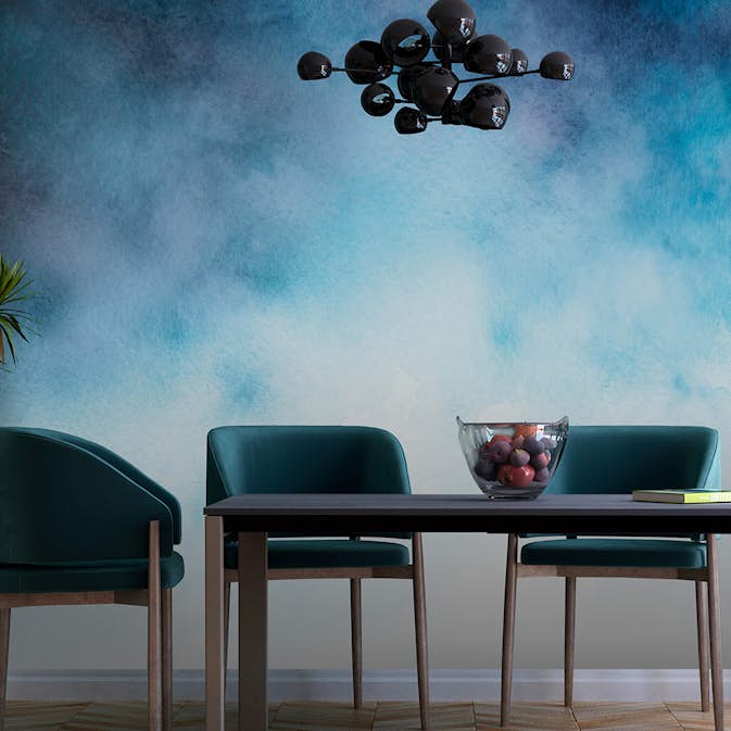 Fototapet Arkiio Cobalt Clouds Självhäftande