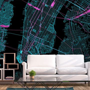 Fototapet Arkiio Blue Manhattan