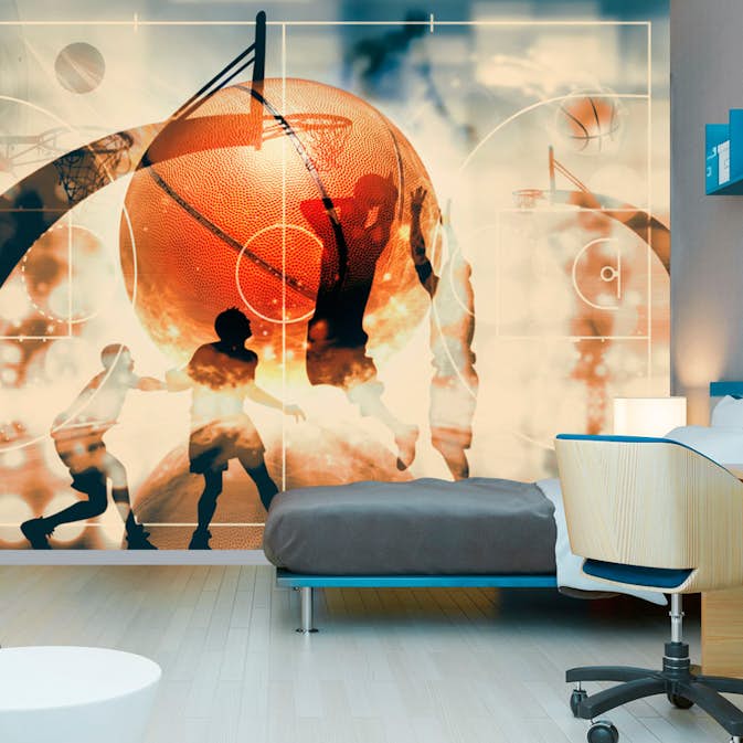 Fototapet Arkiio I Love Basketball!