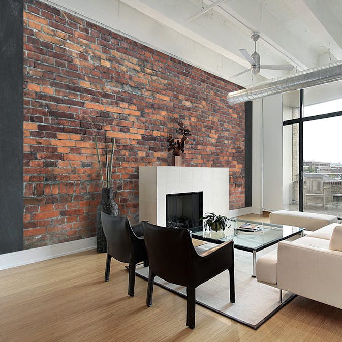 Fototapet Arkiio Vintage Wall Red Brick