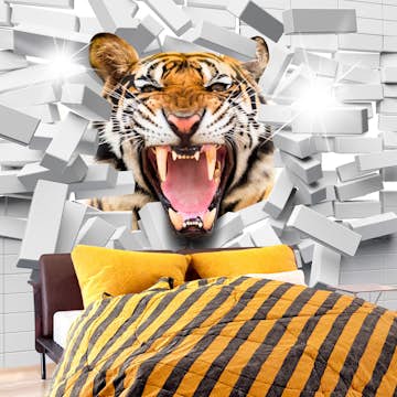 Fototapet Arkiio Tiger Jump