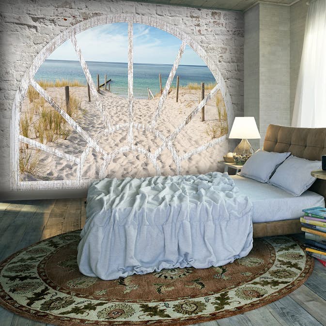 Fototapet Arkiio Window View Beach