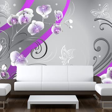 Fototapet Arkiio Purple Orchids Variation