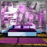 Fototapet Arkiio Berlin Kollage Violett