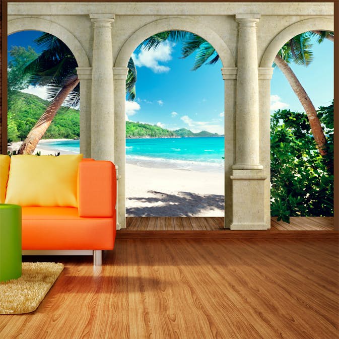 Fototapet Arkiio Självhäftande Sunny Morning