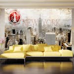 Fototapet Arkiio New York Post Age Stamp