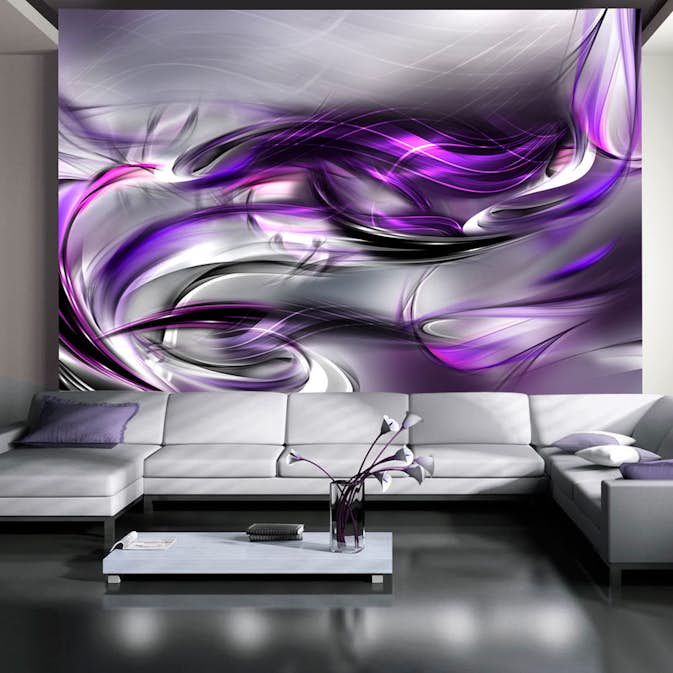 Fototapet Arkiio Purple Swirls