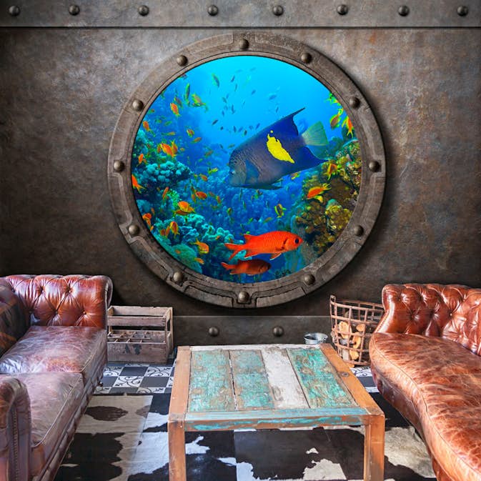 Fototapet Arkiio Submarine Window