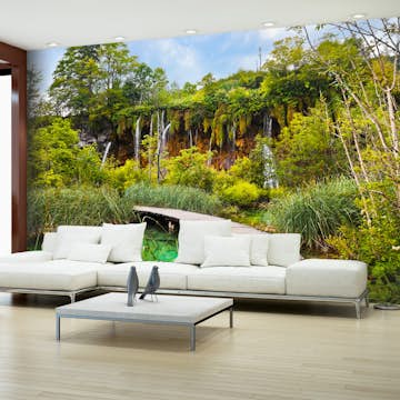 Fototapet Arkiio Självhäftande Green Oasis