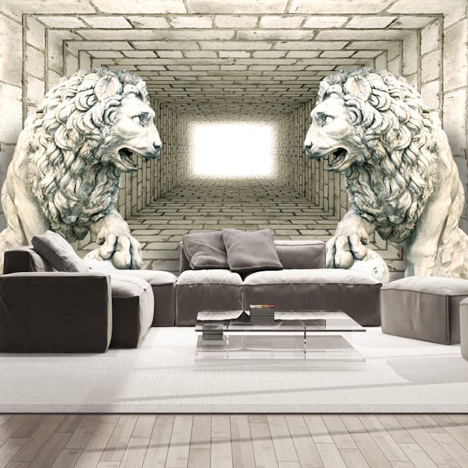 Fototapet Arkiio Självhäftande Chamber Of Lions