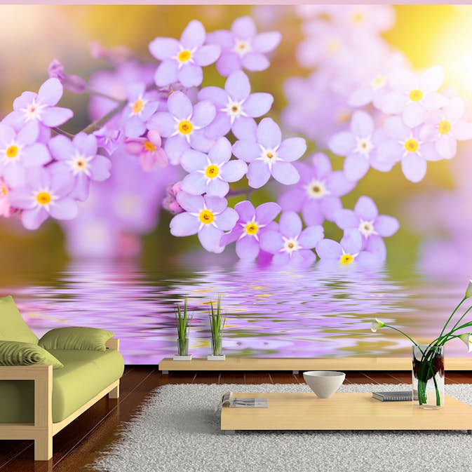 Fototapet Arkiio Violet Petals In Bloom
