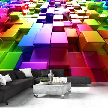 Fototapet Arkiio Colored Cubes