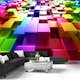 Fototapet Arkiio Colored Cubes