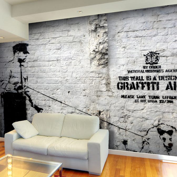 Fototapet Arkiio Banksy Graffiti Area