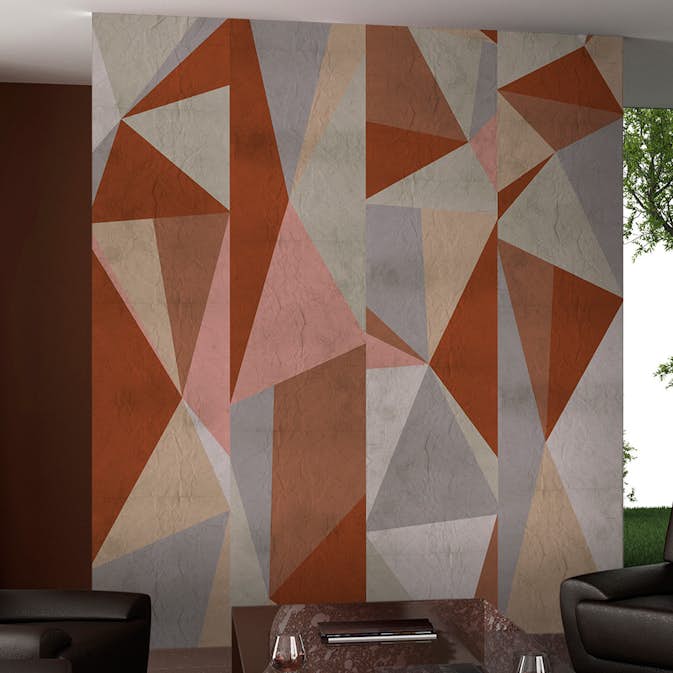 Fototapet Arkiio Triangles composition 50x1000 cm