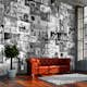 Fototapet Arkiio Banksy grey collage 50x1000 cm