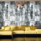 Fototapet Arkiio City shrouded in rain 50x1000 cm