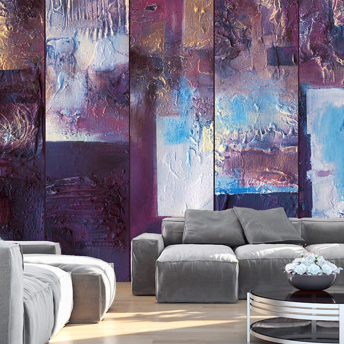 Fototapet Arkiio Winter evening abstract 50x1000 cm
