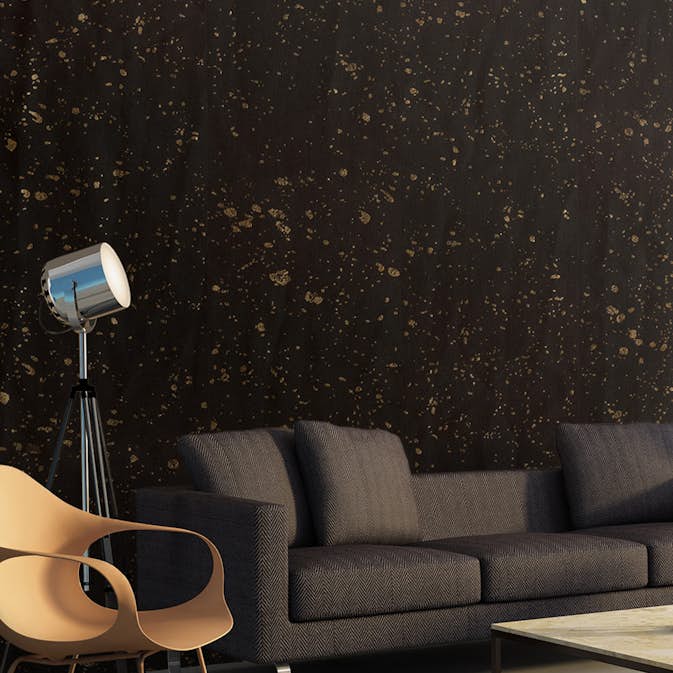 Fototapet Arkiio Black gold 50x1000 cm