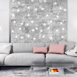 Fototapet Arkiio Stars On Concrete 50x1000 cm