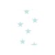 Fototapet Arkiio Stars Aquamarine 50x1000 cm