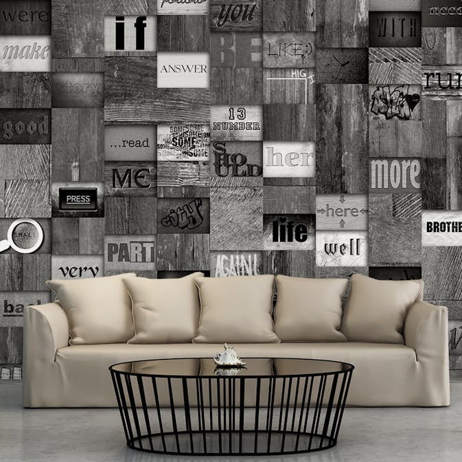 Fototapet Arkiio Mosaic of Words 50x1000 cm