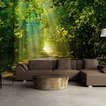 Fototapet Arkiio Självhäftande Road In Sunlight