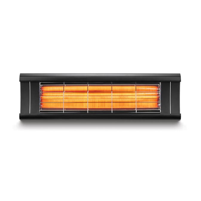 Infravärmare Veito Aero 2500 Kolfiberteknik, Svart - 2500 W