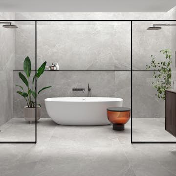 Klinker Tenfors Storm Grey 90x90 cm