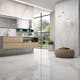 Klinker Tenfors Tholos White Blank Marmor 120x120 cm