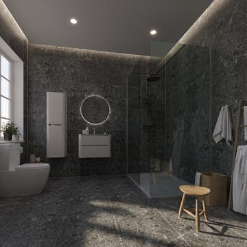 Klinker Tenfors Flodsten Night 60x60 cm