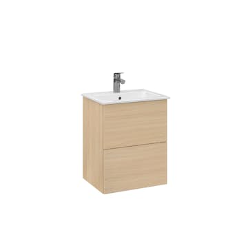 Tvättställsskåp Temal Astra med Tvättställ och 2 lådor