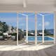 Vikparti Allvy Sunroom s75 3-Glas 4-Delad
