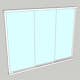 Vikparti Allvy Sunroom s75 3-Glas 3-Delad