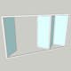 Vikparti Allvy Sunroom s75 3-Glas 4-Delad