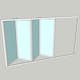 Vikparti Allvy Sunroom s75 3-Glas 4-Delad