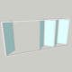 Vikparti Allvy Sunroom s75 3-Glas 5-Delad