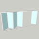 Vikparti Allvy Sunroom s75 3-Glas 5-Delad