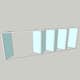 Vikparti Allvy Sunroom s75 3-Glas 8-Delad