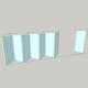 Vikparti Allvy Sunroom s75 3-Glas 8-Delad