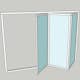 Vikparti Allvy Sunroom s75 3-Glas 3-Delad