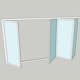 Vikparti Allvy Sunroom s75 3-Glas 4-Delad
