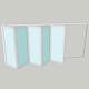 Vikparti Allvy Sunroom s75 3-Glas 5-Delad