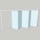 Vikparti Allvy Sunroom s75 3-Glas 6-Delad