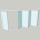 Vikparti Allvy Sunroom s75 3-Glas 6-Delad